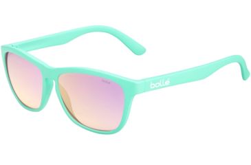Image of Bolle 473 Progressive Prescription Sunglasses, Matte Pastel Green Frame, 12486PR