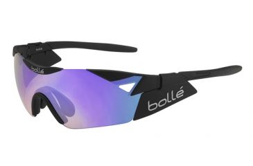Image of Bolle 6th Sense S Single Vision Prescription Sunglasses, Matte Black Frame-11912SV