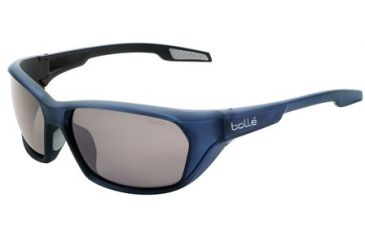 Image of Bolle Aravis Single Vision Prescription Sunglasses - Matte Blue Frame 11660RX