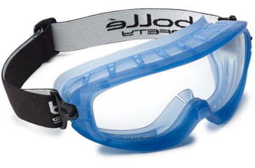 Image of Bolle Atom Safety Goggle Safety Pc Clear Platinum Vented Tpr Vented Black - 40092