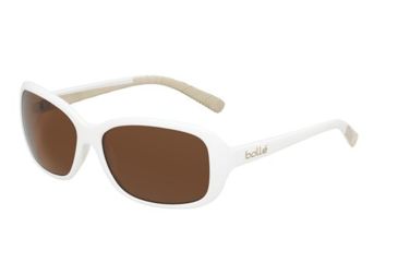 Image of Bolle Molly Sunglasses, Shiny White/Sand 11691