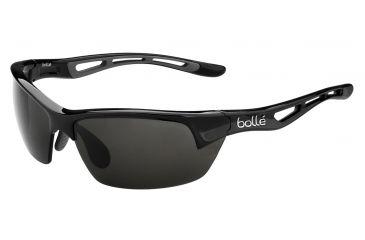 Image of Bolle Bolt S Progressive Prescription Sunglasses, Shiny Black Frame-11777PR