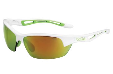 Image of Bolle Bolt S Progressive Prescription Sunglasses, Shiny White Frame-11779PR