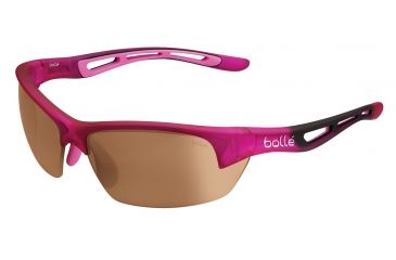 Image of Bolle Bolt S Single Vision Prescription Sunglasses, Pink Frame-11778SV
