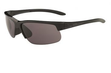 Image of Bolle Breaker Progressive Prescription Sunglasses, Shiny Black Frame, 12107PR
