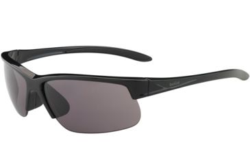 Image of Bolle Breaker Progressive Prescription Sunglasses, Shiny Black Frame, 12106PR