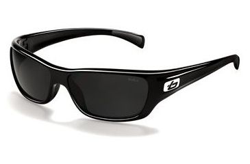 Image of Bolle Crown Sunglasses, Black Frame