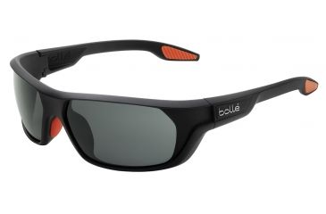 Image of Bolle Ecrins Progressive Prescription Sunglasses, Matte Black Frame-11666PR