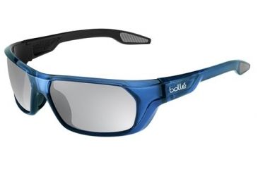 Image of Bolle Ecrins Progressive Prescription Sunglasses - Shiny Blue Frame 11669PRG