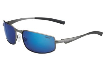 Image of Bolle Everglades Progressive Prescription Sunglasses, Matte Metallic Gunmetal Frame-11788PR