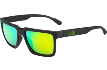 Image of Bolle Frank Progressive Prescription Sunglasses, Matte Black Frame, 12554PR