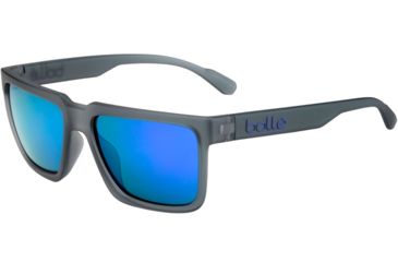 Image of Bolle Frank Progressive Prescription Sunglasses, Matte Grey / Crystal Frame, 12555PR