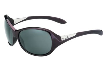 Image of Bolle Grace Sunglasses, Polarized TNS Oleo AF, Shiny Plum 11784