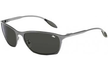 Image of Bolle Hampton Fussion Sun Glasses, Models Bolle Hampton Fussion Sunglasses, Satin Gun Frame w/ Polarized Axis Lenses