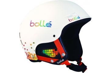Image of Bolle Helmet, Switch Soft White Mosaic for 58cm Goggle 30508