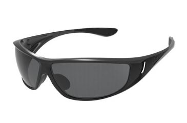 Image of Bolle Highwood Sunglasses, Shiny Black/Black Frame, TNS Lens, 12021