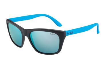 Image of Bolle Jordan Progressive Prescription Sunglasses, Blue/Turquoise Frame, 12140PR