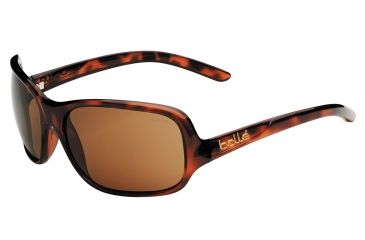Image of Bolle Kassia Single Vision Prescription Sunglasses, Shiny Tortoise Frame-11748SV