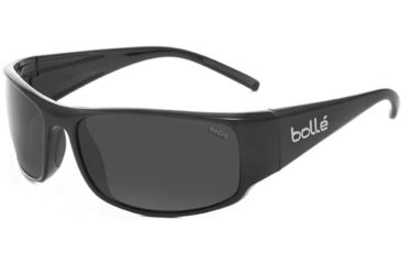 Image of Bolle Kids Prince Sunglasses, Shiny Black Frame, TNS Lens 11270 