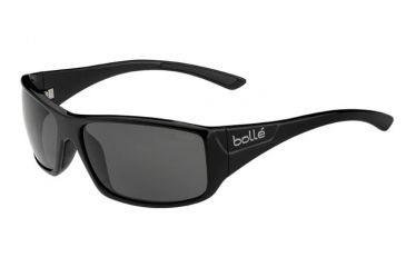 Image of Bolle Kingsnake Sunglasses, Shiny Black Frame, TNS Lens, 11891