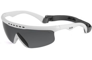 Image of Bolle Mini Edge Children Sunglasses, Shiny White Frame