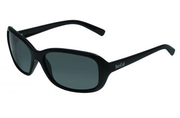 Image of Bolle Molly Sunglasses, Shiny Black Frame, Polarized TNS Lens, 11511