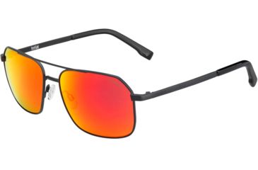 Image of Bolle Navis Sunglasses, Matte Cool Gray, Brown Fire 12581