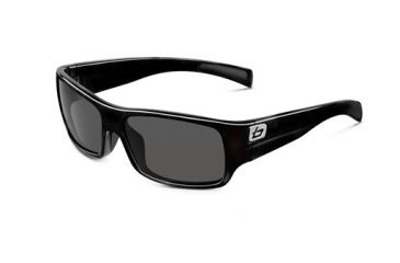 Image of Bolle Oscar Sunglasses, Shiny Black Frame, TNS Lens, 11458