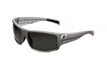 Image of Bolle Phantom Sun Glass, Silver Wicker Frame, Polarized TNS Lens, 11372