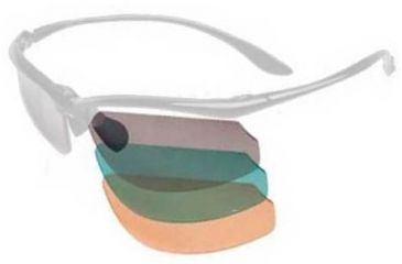 Image of Bolle Replacement Lenses for Bolle Warrant Sunglasses, Eagle2 DK 50118