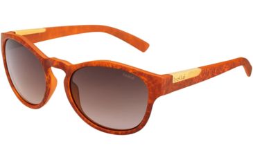 Image of Bolle Rooke Progressive Prescription Sunglasses, Matte Amber Artwork Frame, 12598PR