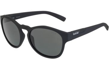 Image of Bolle Rooke Progressive Prescription Sunglasses, Rubber Black Frame, Polarized, 12347PR