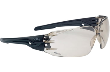 Image of Bolle Silex+ Safety Glasses, Matte Black Frame, Copper BSSI Lens, PSSSILPC13B