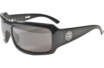 Image of Bolle Slap Sunglasses, FRAMES AND LENS Bolle Slap Sun Glasses - Shiny Blk Frame, Polarized TNS Lens