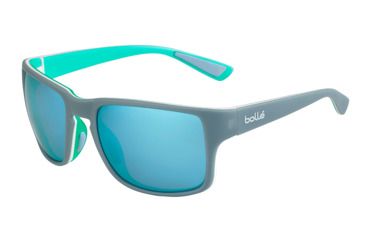 Image of Bolle Slate Single Vision Prescription Sunglasses, Matte Storm Lagoon Frame, 12427SV