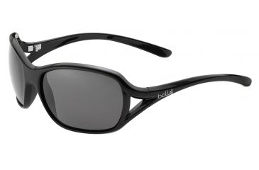 Image of Bolle Solden Single Vision Prescription Sunglasses, Shiny Black Frame-11754SV