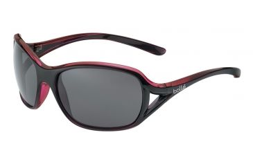 Image of Bolle Solden Single Vision Prescription Sunglasses, Shiny Plum/Translucent Frame-11757SV