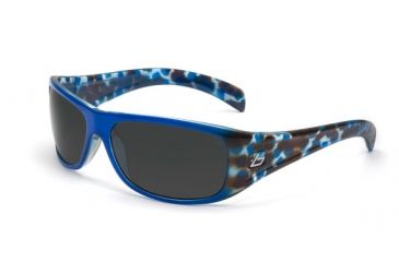 Image of Bolle Sonar Sunglasses, Brown Blue Tortoise Frame, TNS Lens, 11341