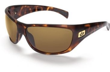 Image of Bolle Cobra Sunglasses 11223, Dark Tortoise, TLB Dark Lens