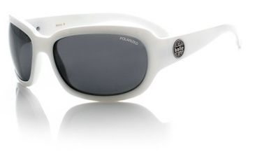Image of Bolle Tease Sunglases, White Frame, Polarized TNS Lens, 10477