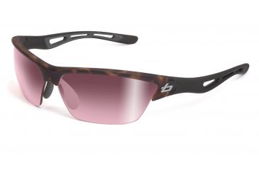Image of Bolle Tempest Single Vision Prescription Sunglasses, Satin Crystal Tortoise Frame-11483TEMPRXSV