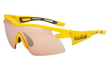 Image of Bolle Vortex Single Vision Prescription Sunglasses, Yellow TDF Frame-11870SV