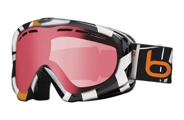 Image of Bolle Y6 OTG Ski/Snowboard Goggles - Orange Tiki Mondrian Frame and Vermillon Gun Lens 20971