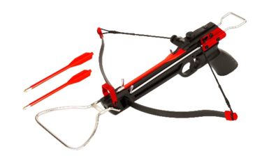 Image of BOLT Crossbows The Pulse Pistol Grip Crossbow, 28 lb, Red/Black BT123
