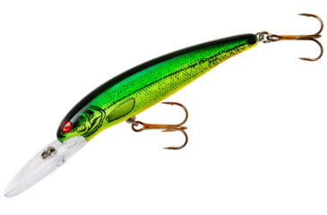 Image of Bomber Deep Long 24A Crankbait, 3.5in, 3/8oz, Fire River Minnow, B24AXM7