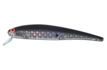 Image of Bomber Deep Long 24A Crankbait, 3.5in, 3/8oz, Silver Prism/Black Back, B24APTB
