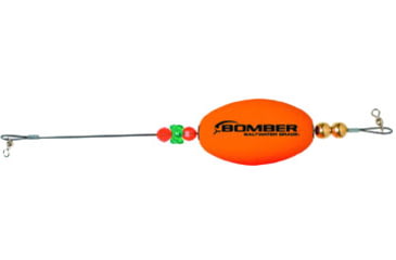 Image of Bomber Saltwater SW Paradise Oval Poppers, Orange, BSWPPOO