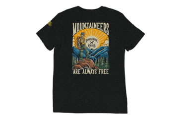 Image of Bonds Creek Knives Mountaineers Are Always Free T Shirt, 384235217377