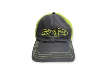 Image of Bonehead Tackle Bonehead Tackle Cap Richardson 111 Grey/Neon Yellow, BH-BHR111GNY