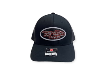 Image of Bonehead Tackle Bonehead Tackle Cap Richardson 115 Low Pro Black/Black Patch, BH-BHR115BB